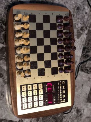 RARE Fidelity Electronics Chess Challenger 10 Levels - PERFECT 6
