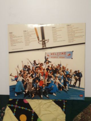 GREASE MOVIE SOUNDTRACK LP 1978 - Inner Rare Insert - Vinyl Record 2LPs 3