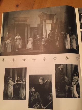 Rare Vivien Leigh And Laurence Olivier Caesar And Cleopatra Broadway Program 3