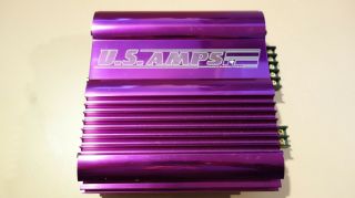 Us Amps Usa - 50 Rare Old School 2 - Channel Amplifier.  Sq