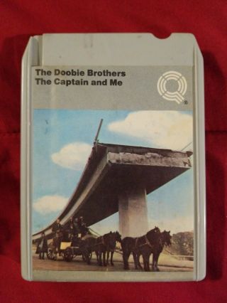 The Doobie Brothers Captain And Me Quadraphonic 8 Track Tape Quad 8 Q8 Rare