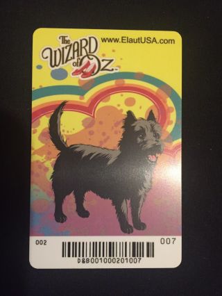 Dave And Buster’s Wizard Of Oz - Toto - Rare