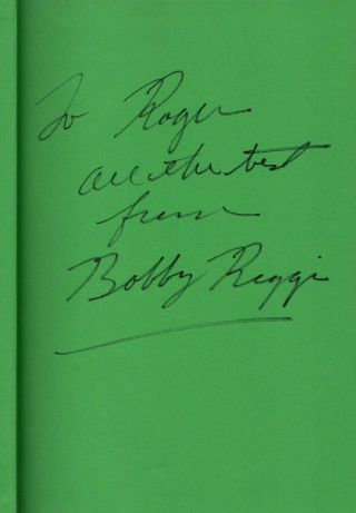 Court Hustler HAND SIGNED by Bobby Riggs Tennis Icon Battle of the Sexes Rare 2