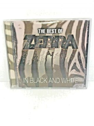 Zebra In Black And White: Best Of Zebra Cd Rare & Oop Mayhem Vg,  S&h