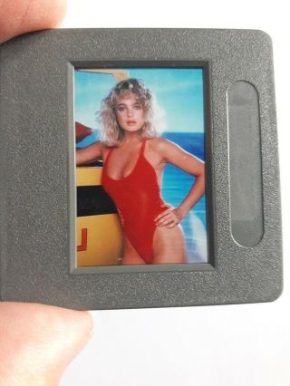 2 Erika Eleniak Baywatch Most Rare Promo Slide - Transparencies 35mm - Mn -