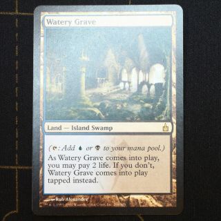 Watery Grave 286 (1x Card) - MTG Ravnica: City of Guilds,  Rare,  MP,  (D) 2