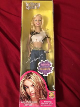 Britney Spears Im A Slave 4 U Doll Rare 2001 Britney Brands Inc