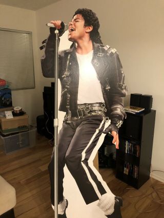 Limited Edition Michael Jackson Cardboard Cutout By Pepsi - Very Rare