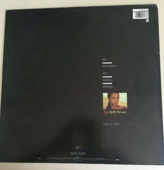 Sade - Paradise (12” Vinyl) - LTD EDITION - With Poster 1988 - RARE 2