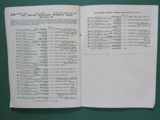 1954 Windsor Racecard - Deux Points,  Lester Piggott wins over Hurdles Very Rare 4