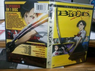 Blood Volume 2 Dvd Anime Rare Oop