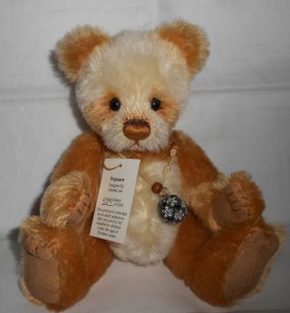 Charlie Bears POPCORN the Panda Minimo Isabelle Lee 2009 RETIRED RARE and VHTF 2
