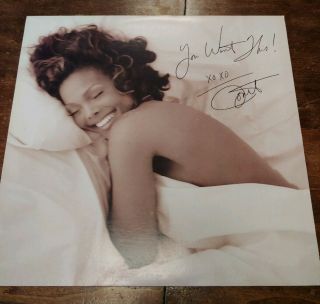 Janet Jackson - You Want This 12 " Vinyl Lp Rare Oop 6 Remixes