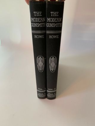 Rare The Modern Gunsmith,  2 Vol.  Set By James Howe 1954
