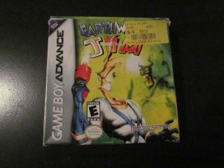 Earthworm Jim (nintendo Game Boy Advance,  2001) Complete Cart Booklet Box Rare