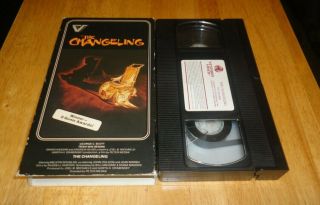 The Changeling (vhs,  1980) George C.  Scott Rare Horror Vestron Video Non - Rental