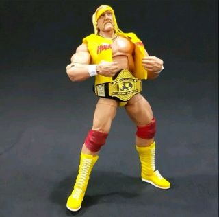 Wwe Wwf Mattel Elite Defining Moments Hulk Hogan Wrestling Figure Complete Rare