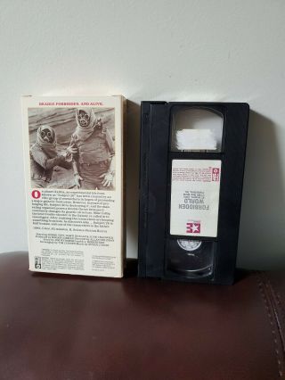 FORBIDDEN WORLD VHS EMBASSY 1982 WORLD JESSIE VINT ULTRA RARE OOP 2