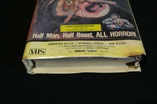 NIGHT OF THE BLOODY APES RARE HORROR VHS 5