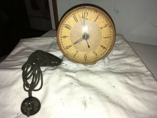 Vintage 1930’s ? Hammond Synchronous 5 1/2” Clock Only - Rare 3