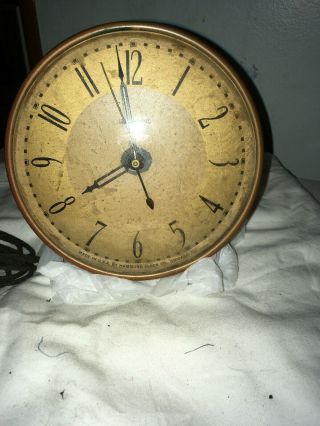 Vintage 1930’s ? Hammond Synchronous 5 1/2” Clock Only - Rare 4