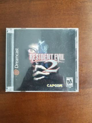 Resident Evil 2 By Capcom ☆☆ 2 - Disc Rare Complete (sega Dreamcast) Game