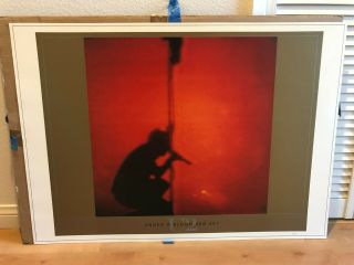 Rare U2 Lithograph Under A Blood Red Sky Hand Numbered