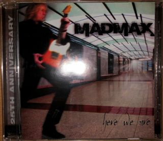 Mad Max Here We Are 2008 Cd / A - Minor 2008 - 003 / Michael Voss / Rare