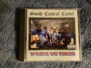 South Central Cartel N Gatz We Truss Cd,  1994 Og Print,  Rare,  Spice1,  Tupac,  Mc Eiht