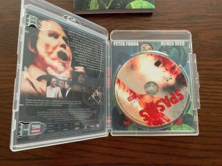 SPASMS Blu - Ray Limited 1/1000 CODE RED Peter Fonda w/Rare SLIPCOVER. 5