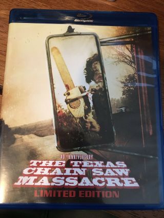 The Texas Chainsaw Massacre (blu Ray / Dvd,  5 Disc) 40th Anniversary Rare Oop