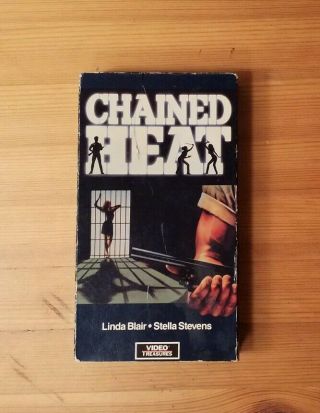 Chained Heat On Vhs Linda Blair Stella Stevens Rare And Oop Cult Crime Drama