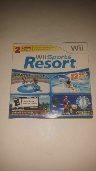 Rare Wii Sports,  and Wii Sports Resort RARE COMPLETE 2 Games in 1 Disc Rare 2