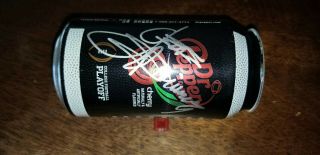 Gene Simmons - Kiss Dr.  Pepper Signed Can Extremely Rare 3 Of 6