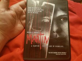 Martin Dvd George Romero Rare Horror Oop Vampire Cult Classic Drive In