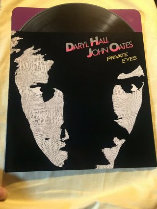 Hall & Oates Rare Pee Chee Popfolio 1982 Private Eyes Pop Rock 80s