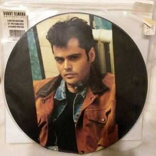 Donny Osmond Soldier Of Love Rare 12 " Limited Edition Picture Disc With Poster