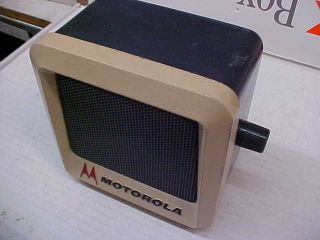 50 Off Motorola Oem Rare Collector 1960 External Radio Speaker Tsn6006a Lc A369