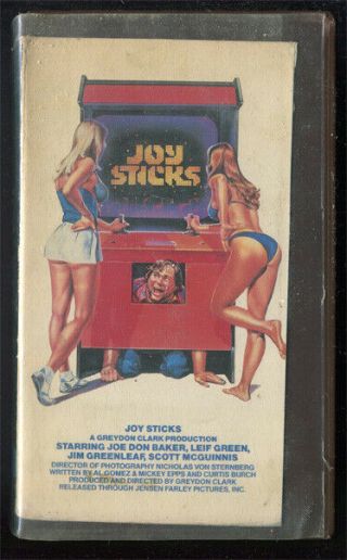 Rare 1983 Joy Sticks Sex Comedy Vhs
