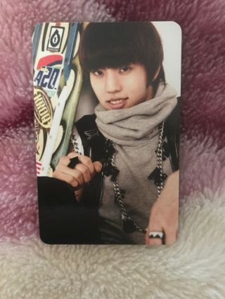 Infinite Dongwoo Inspirit Photocard Rare Oop Jang Dong Woo Official Photo Card