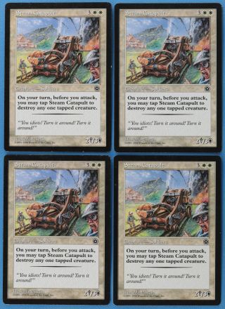 Steam Catapult [4x X4] Portal Second Age Pld - Sp Rare Cards (81265) Abugames