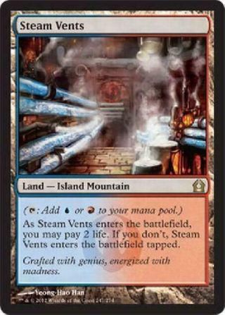 Steam Vents Played Return To Ravnica Singles