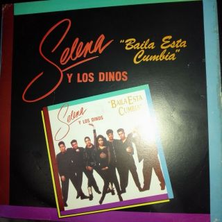 Selena - Baila Esta Cumbia - Guatemala Very Vinyl Lp 12 " 1st Press 92 Rare Cover