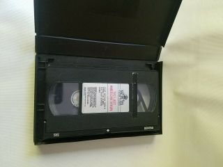 The Last American Virgin on MGM,  Book Box,  Big Box,  Rare VHS,  hardbox rental 5