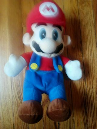 Talking Mario Plush Bd&a Rare