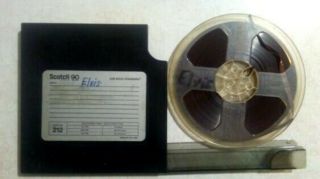Rare Elvis Presley Reel To Reel Tape 7 1/2 "