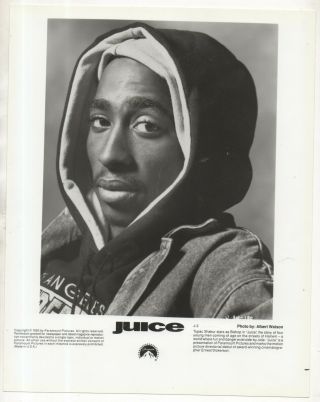 Rare 1992 Tupac Shakur Juice Movie Promo Press Photo 2pac