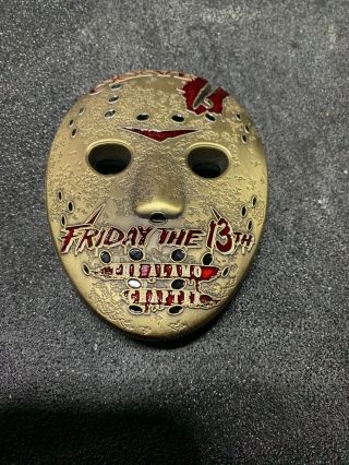 Chief Jason Mask The Alamo Surviving The Cut Friday The 13th 126 Rare Cpo Coin