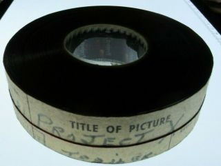 35mm Rare Sci - fi Trailer - William Castle ' s PROJECT X - 1968 - IB Technicolor 3