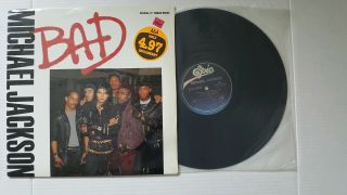 Michael Jackson - Bad 12 " Vinyl Lp Maxi Single 1987 Rare Out Of Print 5 Mixes